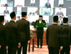 Gubsu Lantik 308 Pejabat Pemprov Sumut, Berikut Sejumlah Kadis yang Dirotasi