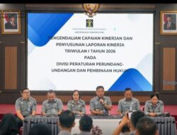 Kawal Kinerja Triwulan I, Divisi P3H Kanwil Kemenkum Sumut Gelar Rapat Pengendalian dan Penyusunan Laporan Kinerja