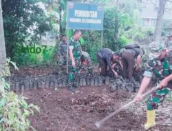Koramil 02/Sidikalang Siapkan Ratusan Bibit Tanaman Keras untuk Penghijauan