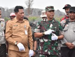 Danrem 031/WB Brigjen TNI Dr. Agustatius Sitepu, S.Sos.,M.Si.,M.Han Soroti Pulau Rupat Bengkalis sebagai Wilayah Strategis, Penanganan Karhutla Harus Maksimal