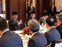 Presiden Prabowo Hadiri Pertemuan dari 13 Pimpinan Perusahaan Super Besar di Jepang.