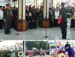 Panglima TNI Pimpin Upacara Penyerahan Jenazah dan Ikuti Upacara Pemakaman Wapres ke-6 RI