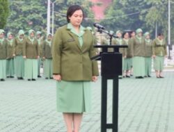 Penuh Khidmat dan Kebanggaan,Ketua Persit KCK PD XIX/TT Pimpin Ziarah HUT Ke 80 Serta Hadiri Laporan Korps Kenaikan Pangkat 