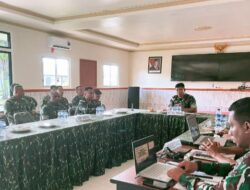 Kodim 1710/Mimika Gelar Sidang Pankar UKP Periode 1 Oktober 2026