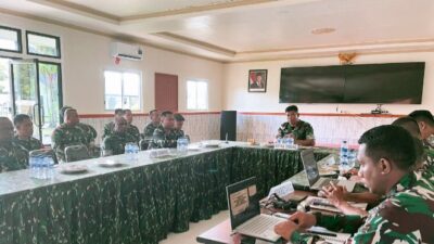 Kodim 1710/Mimika Gelar Sidang Pankar UKP Periode 1 Oktober 2026