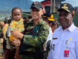 Koops TNI Habema Berbagi Kasih: Bagikan Sembako, Makan Bergizi Gratis, dan Pelayanan Kesehatan kepada Masyarakat Distrik Gome