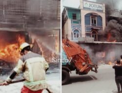 Sijago Merah Hanguskan Toko Cat di Marelan dan Dikabarkan Satu Orang Meninggal dunia.