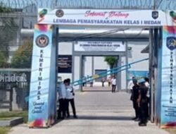 Lapas Kelas I Tanjung Gusta Overkapasitas, Dihuni 2.871 Warga Binaan