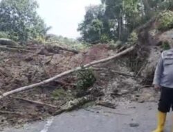 Longsor 30 Meter Tutup Jalinsum Taput–Tapsel, Arus Lalu Lintas Lumpuh