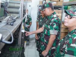 Pangdam I/BB Tinjau Komlekdam I/BB, Pastikan Kesiapan Alkomlek dan Operasional Satuan