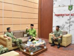 Danrem 031/WB Brigjen TNI Dr. Agustatius Sitepu, S.Sos.,M.Si.,M.Han Hadiri Momen Silaturahmi Penuh Keakraban Pangdam XIX/TT dan Pemkot Dumai