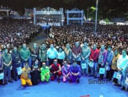 Hari Jadi ke-155 Kota Pematangsiantar di hadiri Wali Kota,”Bersama Ribuan Masyarakat Saksikan Puncak Konser.”