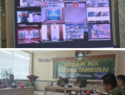 Pangdam XIX/Tuanku Tambusai Bersama PJU Pantau Situasi Wilayah pada Peringatan Hari Buruh