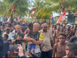 Tim Wasev TMMD Ke-128 dari PJO TMMD Tinjau Langsung Sasaran di Kampung Keakwa