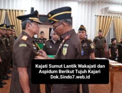 Kajati Sumut lantik wakajati dan aspidum hingga tujuh kajari, berikut daftar namanya