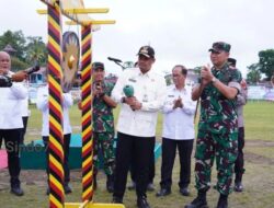 Panglima Kodam I/BB menghadiri Upacara Pembukaan Bakti TNI AD Untuk Rakyat Tahun 2026.