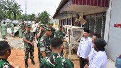 Danrem 031/WB Tinjau Pembangunan KDKMP di Rohil, Tekankan Penyelesaian Tepat Waktu Sesuai Rencana
