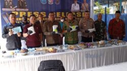 BNNK Deli Serdang Musnahkan 2 Kg Sabu Hasil Tangkapan di Bandara Kualanamu