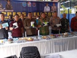 BNNK Deli Serdang Musnahkan 2 Kg Sabu Hasil Tangkapan di Bandara Kualanamu