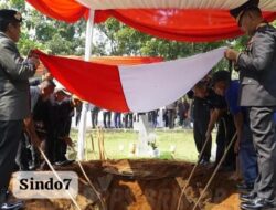 Danpas Gegana Korbrimob Hadiri Pemakaman Brigjen Pol. (Purn.) Mangisi Situmorang