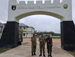 Asrendam XIX/Tuanku Tambusai Tinjau Kesiapan Pembentukan Kodim Teluk Kuantan
