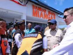 Presiden Prabowo Tinjau dan Memastikan Pembangunan di Kabupaten Talaud Sulawesi Utara. 
