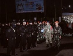 Batalyon Parako 464 Pasgat Melaksanakan PAM VVIP RI 2 di Bandara Radin Inten II Lampung