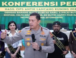 Polda Riau Komitmen Untuk Perangi Narkoba dari 557 Orang Jadi Tersangka.