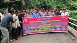 Kapolres Simalungun Resmikan Jembatan Merah Putih Presisi di Hatonduhan, Wujud Nyata Polri Hadir Bangun Desa dan Jaga Keselamatan Warga