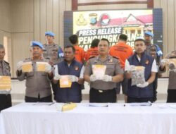 Polres Simalungun Gelar Press Release Narkoba, Satu Pekan Ungkap 11 Kasus, Sita 252 Gram Sabu dan 286 Gram Ganja