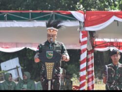 Pangdam XVII/Cenderawasih Resmi Tutup TMMD Ke-128 Kodim 1710/Mimika di Kampung Keakwa