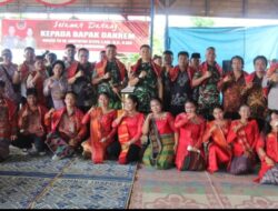 Danrem 031/WB Brigjen TNI Dr. Agustatius Sitepu, S.Sos.,M.Si.,M.Han Bangun Kedekatan dengan Masyarakat Karo Melalui Silaturahmi di Desa Kesuma