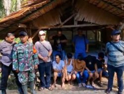 Sat Narkoba Polres Simalungun Gerebek dan Bakar Gubuk Sarang Narkoba, Lima Tersangka Diringkus dan 99 Gram Sabu Disita