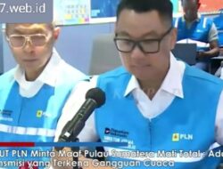 Dirut PLN Minta Maaf Buntut Blackout di Beberapa Wilayah Provinsi 