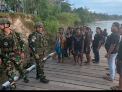 Koops TNI Habema Evakuasi 44 Pendulang Emas dari Gangguan OPM di Pegunungan Bintang