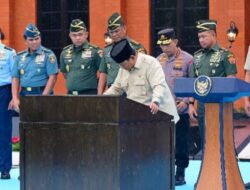 Panglima TNI Dampingi Presiden Prabowo Subianto Resmikan Museum dan Perpustakaan di Seskoad