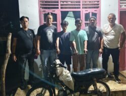 Polsek Gunung Malela Ringkus Dua Tersangka Pencurian, Motor Korban Ditemukan Sudah Dibongkar di Rumah Pelaku.