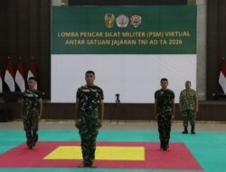 Kasdam XIX/TT Pantau Langsung Persiapan Atlet Pencak Silat Militer Hadapi Lomba Virtual TNI AD