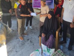 Pengurus dan Anggota KRNS, Menunjukkan Kepeduliannya Kepada Korban Musibah Kebakaran di Kecamatan Bosar Maligas.