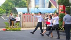 Teguhkan Komitmen Ideologi Bangsa, Kanwil Kemenkum Sumut Gelar Upacara Hari Pancasila