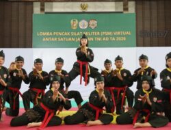 Atlet PSM Kodam XIX Tuanku Tambusai Ikuti Lomba Pencak Silat Militer Virtual TNI AD TA 2026