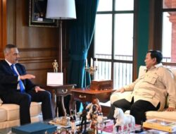 Presiden Prabowo Terima Menlu Türkiye Hakan Fidan di Hambalang, Bahas Palestina hingga Stabilitas Timur Tengah