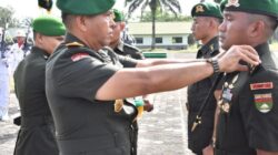 Danrem 031/WB Pimpin Serah Terima Jabatan Danyonif 132/BS, Wujud Regenerasi Kepemimpinan untuk Meningkatkan Profesionalisme dan Kinerja Satuan