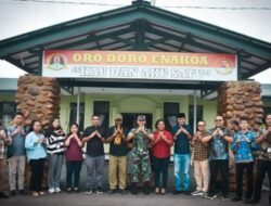 Dandim 1710/Mimika Terima Audiensi Ketua KPU Mimika, Pererat Silaturahmi dan Tingkatkan Sinergitas