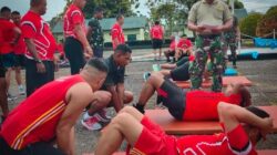 Kodim 1710/Mimika Gelar Tes Kesamaptaan Jasmani, Tingkatkan Profesionalisme dan Kesiapan Prajurit