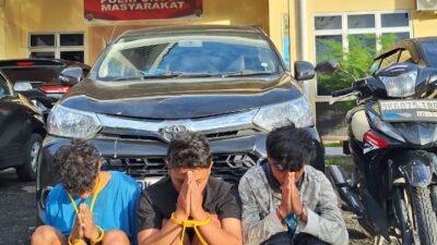 Gerak Cepat! Tim Elite URC Jatanras Sat Reskrim Polres Simalungun Bekuk 5 Pelaku Kejahatan 3C, Sepeda Motor dan Mobil Avanza Berhasil Diselamatkan
