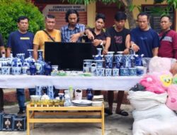 Polsek Dolok Batu Nanggar Bongkar Sindikat Pencuri Rumah Kosong, Empat Pelaku Diringkus — Kerugian Capai Rp80 Juta