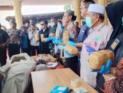 Polres Pematangsiantar Gelar Pemusnahan Barang Bukti Narkotika