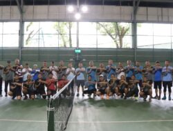 Kodam XIX Tuanku Tambusai dan PELTI Riau Gelar Friendly Match, Perkuat Sinergi Majukan Olahraga Tenis