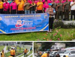 Kapolres Simalungun Pimpin Gerakan Indonesia Asri di Pantai Bebas Parapat: Wujud Nyata Polri Humanis Sambut Hut Bhayangkara Ke-80